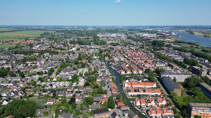 Bird's-Eye Bliss: Overlooking Gorinchem, the Picturesque Dutch City