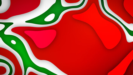 Fluid gradient elegant abstract background for christmas theme.