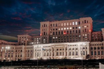 Fototapeta premium Palace of Parliament Bucharest