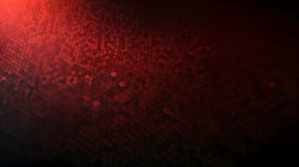 Fototapeta na wymiar Deep red and black gradient textured background with a dot matrix pattern, photo studio backdrop, computer digital wallpaper, generative ai