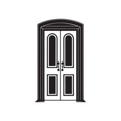 Door Vector Image, Icons, and Graphics