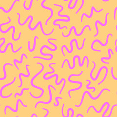 Groovy hippie backgrounds. Waves, swirl, twirl pattern , twisted and distorted vector texture in trendy retro style. Y2k aesthetic. Design for background, wallpaper, print, banner, card and etc.