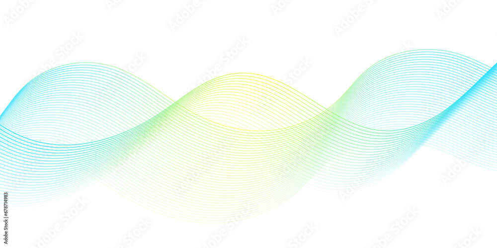 Aufkleber Abstract wavy background.abstract dynamic color lines, waves.Smooth wave abstract vector background layout design. Vector illustration. Design template for cover, business ,postcard certificate,.