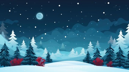 Fototapeta na wymiar Winter christmas background with snow and frost with for web banner, design template, Generative AI