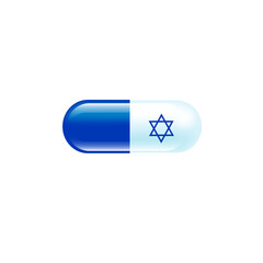 blue and white pills