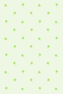 four-leaf clover pattern