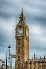 Fototapeta na wymiar The Big Ben, iconic landmark in London, England, UK