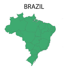 country map brasil or brazil