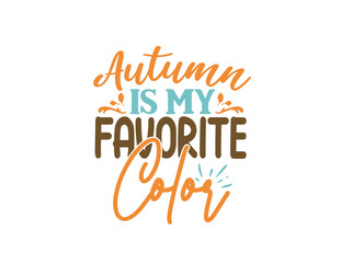 Vector autumn lettering for fall season background calligraphic holiday
