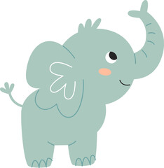Elephant Baby Cartoon