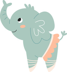 Elephant Baby Ballerina