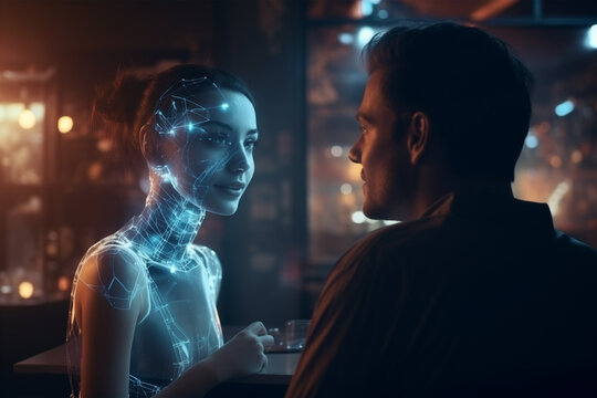 Date mit einem KI-Bot | Entwicklung von Gef&uuml;hlen, Liebe oder Freundschaft zu einem Chatbot