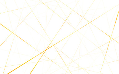 Golden random diagonal line. Abstract direct yellow pattern. Geometric ornament for designs and backgrounds. Vector illustration.