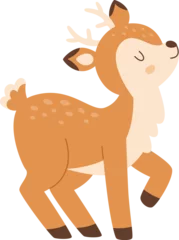 Muurstickers Aap Deer Baby Animal