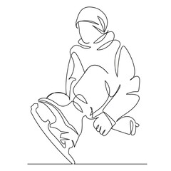 woman girl skating