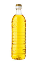 Plastic olive oil bottle