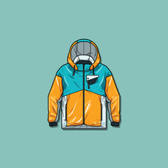 windbreaker vector clip art illustration © Khaula_Annasya