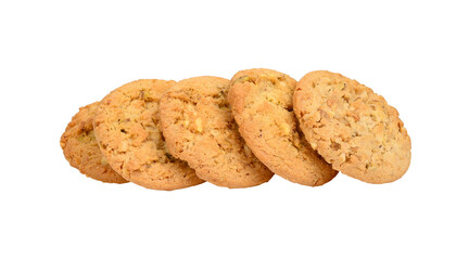 cookie almond isolated on transparent png