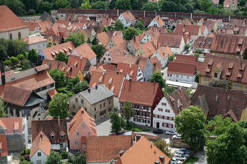 Blick vom Daniel in Noerdlingen