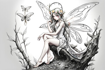 A fairy from a fantasy world.
Generative AI