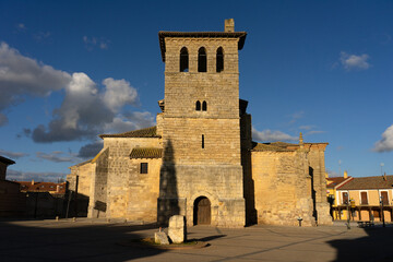 Fototapeta premium San Pedro church in Fromista, Palencia, Castilla León, Spain.