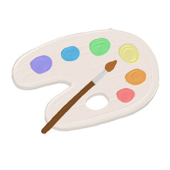 stationary_oilpaint_color palatte_stuff