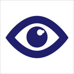 Vector icon of the eye.