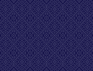 Vintage art pattern detail local Thai North-East old fashion. fabric silk , backgrounds, textures, square, geometry, lines, graphic, element, elegant, decorative, decor, beauty, backgrounds, luxury.