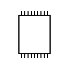 carpet line icon