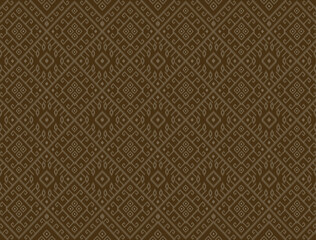 Vintage art pattern detail local Thai North-East old fashion. fabric silk , backgrounds, textures, square, geometry, lines, graphic, element, elegant, decorative, decor, beauty, backgrounds, luxury.