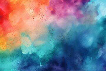 Detailed background with watercolor texture. Generative AI
