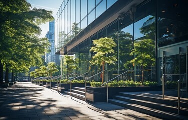 Obraz premium external office building .