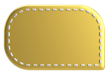 Price tag. Price label. 3D illustration.