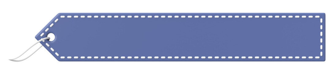 Title label. Header label. 3D illustration.