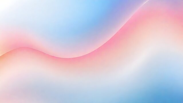 Abstract Design Background with 3D Smooth Waves Pastel Colors. 3d Modern Abstract Background