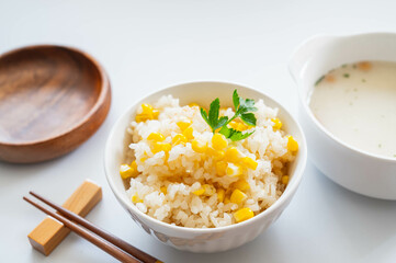 トウモロコシご飯