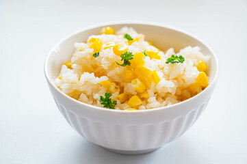 トウモロコシの炊込みご飯