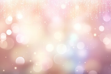 Obraz premium Mesmerizing bokeh background, sparkling like star.
