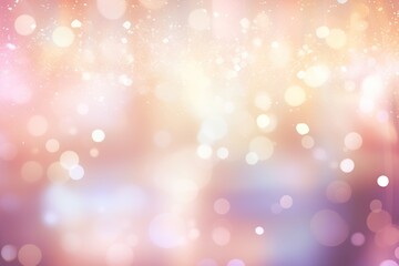 Mesmerizing bokeh background, sparkling like star.