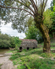 Mu&iacute;&ntilde;o do Cubo, en Mondariz (Galicia, Espa&ntilde;a)