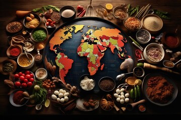 Explore the world through delectable culinary diversity.