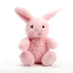Fotobehang A plush rabbit brings Easter joy © Francesco