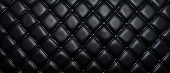 Black Ultrawide Luxury Fancy Leather Texture