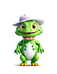 Fototapeta premium frog with a smile