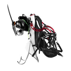 Paramotor frame for paragliding enthusiasts
