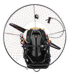 Paramotor frame for paragliding enthusiasts