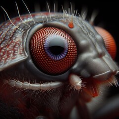 close up of insect macro background