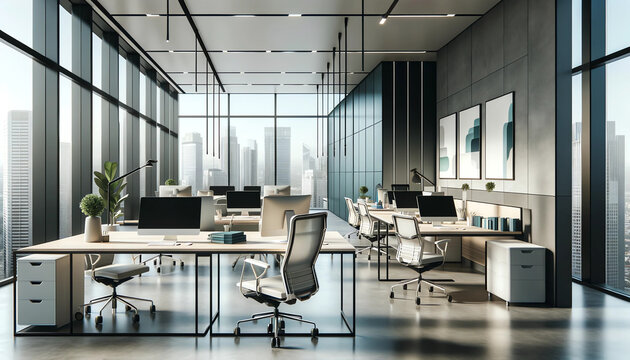 Contemporary Office Space - Modern and Professional Interior