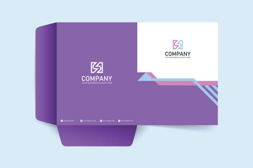 Unique Professional colorful corporate business  presentation folder design