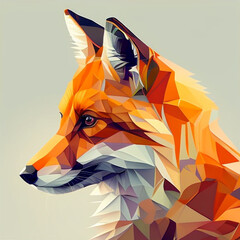 Whimsical Fox Illustration: Vibrant Vector Graphics